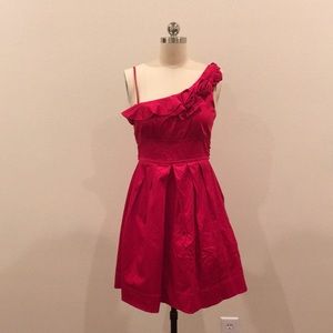 TweezeMe Red Sateen Dress, Size 5